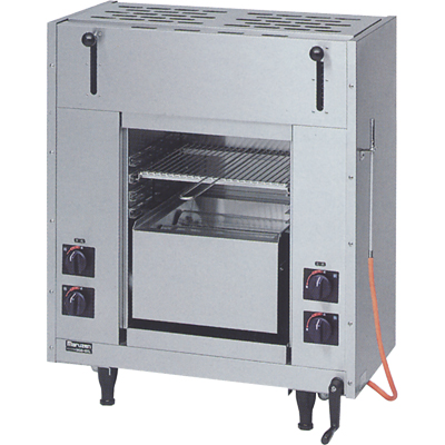 MGKW-073 ガス両面式焼物器 スピードグリラー 1