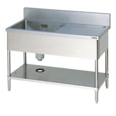 BSM1-124LH<!--マルゼン 激安 --><br>一槽水切付